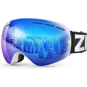 Ski Goggles - OTG Snowboard Goggles Detachable Lens for Men Women